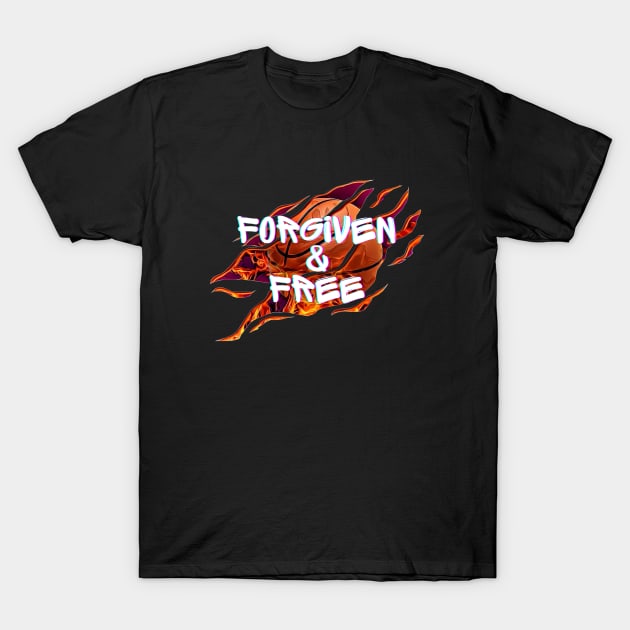 Forgiven And Free | Christian T-Shirt by All Things Gospel